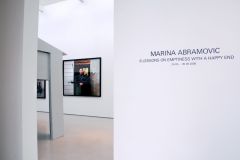 Marina Abramovic installation view